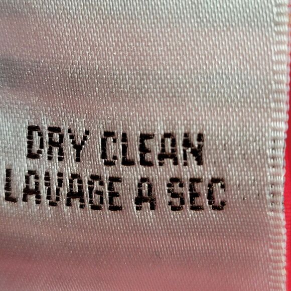 Badgley Mischka Collection Formal Gown Size 10 Red One Shoulder High Low Hem - Picture 13 of 13